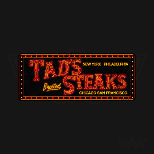 Tad's Steaks Sign NYC T-Shirt